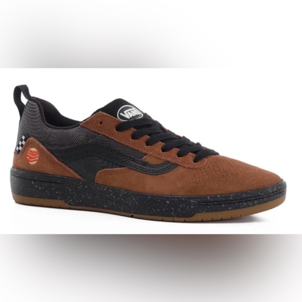 NEW Vans Zahba Zion Wright Men's Brown and Black Sneakers Size 7